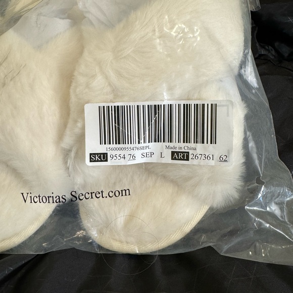 Victorias Secret Pink tan sz lg (womens 9-10) Slippers - Picture 3 of 9